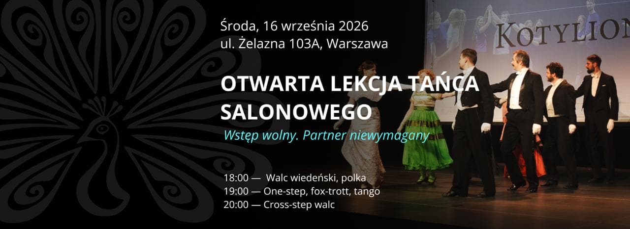Otwarta lekcja tańca salonowego