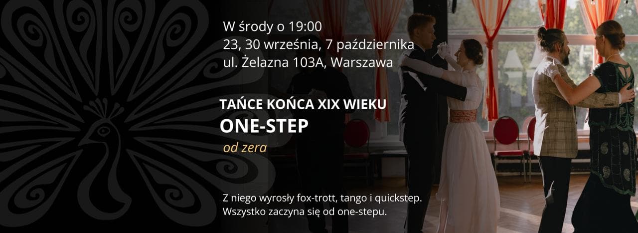One-step od zera - podstawy ruchu do tanga i foxtrota